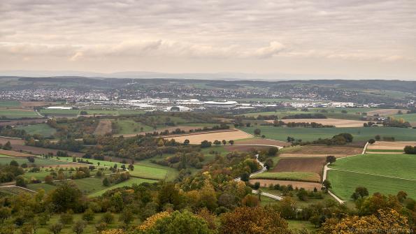 Ausblick Richtung Sinsheim