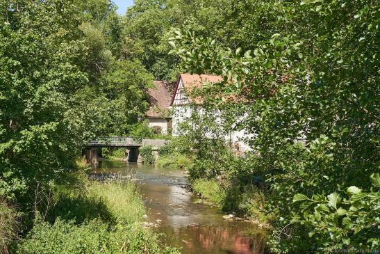 Gipsmühle, Mündung der Schandtauber