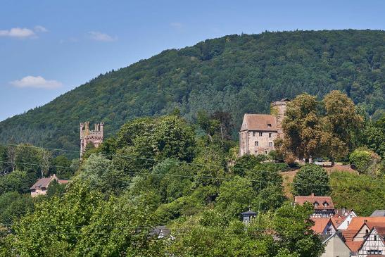 Vorderburg - im Hintergrund sichtbar die Mittelburg