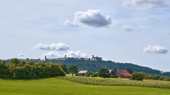 Blick auf Waldenburg